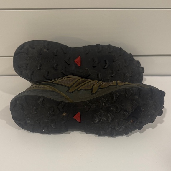 Salomon Men's Athletic Shoes - Dark Green and Black - Picture 8 of 8